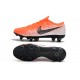 Nike Mercurial Vapor VII Elite SG AC Low Orange White Black Soccer Cleats