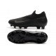 Nike Phantom Vision Elite DF FG Black Grey Soccer Cleats