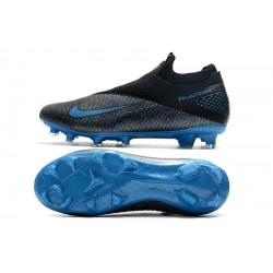 Nike Phantom Vision Elite DF FG Blue Black Soccer Cleats