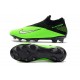 Nike Phantom Vision Elite DF FG Green Black Silver Soccer Cleats