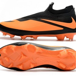 Nike Phantom Vision Elite DF FG Orange Black Soccer Cleats