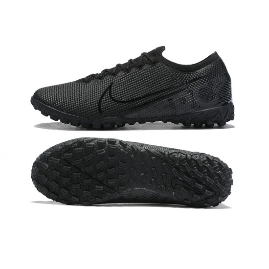 Nike Vapor 13 Elite TF All Black Soccer Cleats