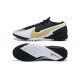 Nike Vapor 13 Elite TF Gold Black Grey Soccer Cleats