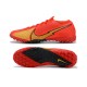 Nike Vapor 13 Elite TF Red Gold Black Soccer Cleats