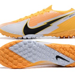 Nike Vapor 13 Elite TF Yellow Grey Black Soccer Cleats