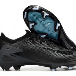 Nike Air Zoom Mercurial Vapor 16 Elite FG Low Black Blue Soccer Cleats For Women And Men 