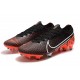 Nike Dream Speed Mercurial Vapor 13 Elite FG Black White Orange Soccer Cleats