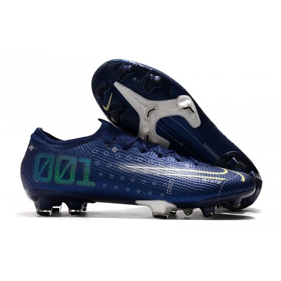 Salable Goods Nike Dream Speed Mercurial Vapor 13 Elite FG Deep Blue White Soccer Cleats Online