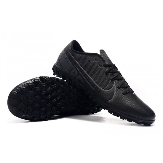 Choose To Buy Nike Mercurial Vapor 13 Academy TF All Black Soccer Cleats Online