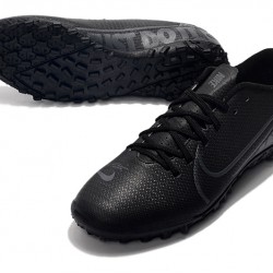 Nike Mercurial Vapor 13 Academy TF All Black Soccer Cleats