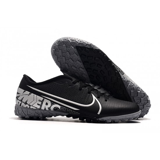 Where To Get Nike Mercurial Vapor 13 Academy TF Black White Soccer Cleats On Sale