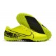 Nike Mercurial Vapor 13 Academy TF Black Yellow Soccer Cleats