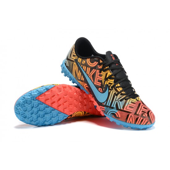 To Have A Strong Footing In A Market Nike Mercurial Vapor 13 Academy TF Blue Orange Black Soccer Cleats Shop