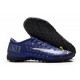 Nike Mercurial Vapor 13 Academy TF Green Deep Blue Soccer Cleats