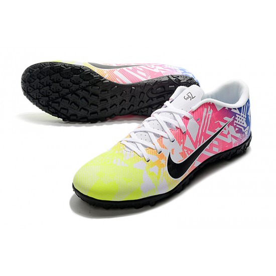 Salable Goods Nike Mercurial Vapor 13 Academy TF Green Pink Black Soccer Cleats Shop Online