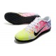 Nike Mercurial Vapor 13 Academy TF Green Pink Black Soccer Cleats