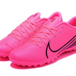 Nike Mercurial Vapor 13 Academy TF Peach Black Soccer Cleats