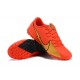 Nike Mercurial Vapor 13 Academy TF Red Gold Soccer Cleats