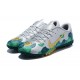 Sell Like Wild Fire Nike Mercurial Vapor 13 Academy TF Silver Green Yellow Soccer Cleats Online Shop