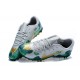 Sell Like Wild Fire Nike Mercurial Vapor 13 Academy TF Silver Green Yellow Soccer Cleats Online Shop