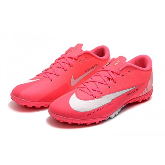 Shop the latest Nike Mercurial Vapor 13 Academy TF Silver Peach Soccer Cleats Shop