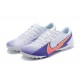 Nike Mercurial Vapor 13 Academy TF White Blue Pink Soccer Cleats