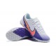 Sell Like Wild Fire Nike Mercurial Vapor 13 Academy TF White Blue Pink Soccer Cleats Online Shop
