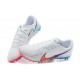 Nike Mercurial Vapor 13 Academy TF White LtBlue Pink Soccer Cleats