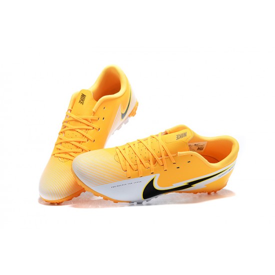 Discover the top-selling Nike Mercurial Vapor 13 Academy TF Yellow Black Grey Soccer Cleats For Sale