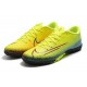 Nike Mercurial Vapor 13 Academy TF Yellow Black Orange Soccer Cleats