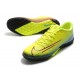 Nike Mercurial Vapor 13 Academy TF Yellow Black Orange Soccer Cleats