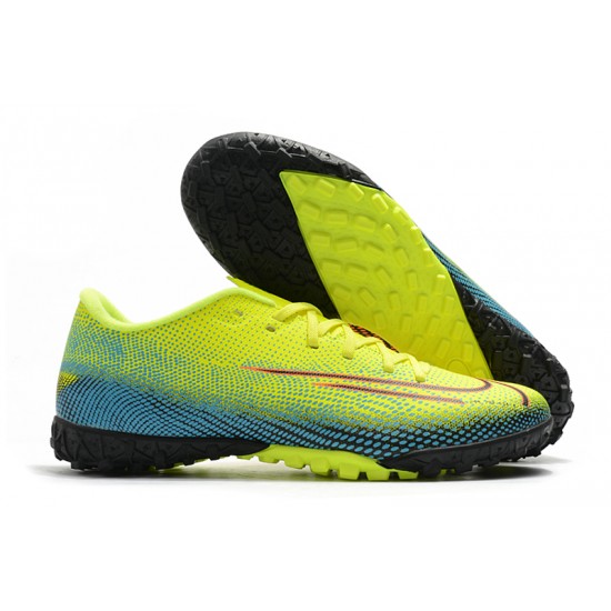 Popular Goods Nike Mercurial Vapor 13 Academy TF Yellow Black Orange Soccer Cleats Online