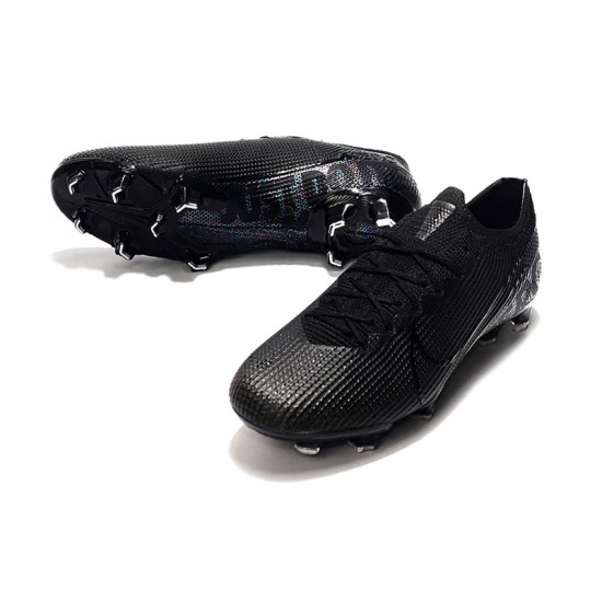 Nike Mercurial Vapor 13 Elite FG All Black Soccer Cleats