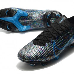 Nike Mercurial Vapor 13 Elite FG Black Blue Soccer Cleats