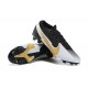 Nike Mercurial Vapor 13 Elite FG Black Silver Gold Soccer Cleats