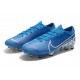 Nike Mercurial Vapor 13 Elite FG Blue White Soccer Cleats