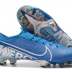 Nike Mercurial Vapor 13 Elite FG Blue White Soccer Cleats