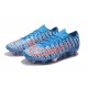 Nike Mercurial Vapor 13 Elite FG Blue White Orange Soccer Cleats