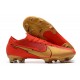 Nike Mercurial Vapor 13 Elite FG Deep Red Black Gold Soccer Cleats