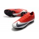 Nike Mercurial Vapor 13 Elite FG Deep Red Silver Black Soccer Cleats