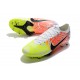 Nike Mercurial Vapor 13 Elite FG Multi White Green Black Orange Soccer Cleats