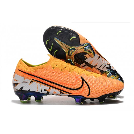 Nike Mercurial Vapor 13 Elite FG Orange White Black Soccer Cleats