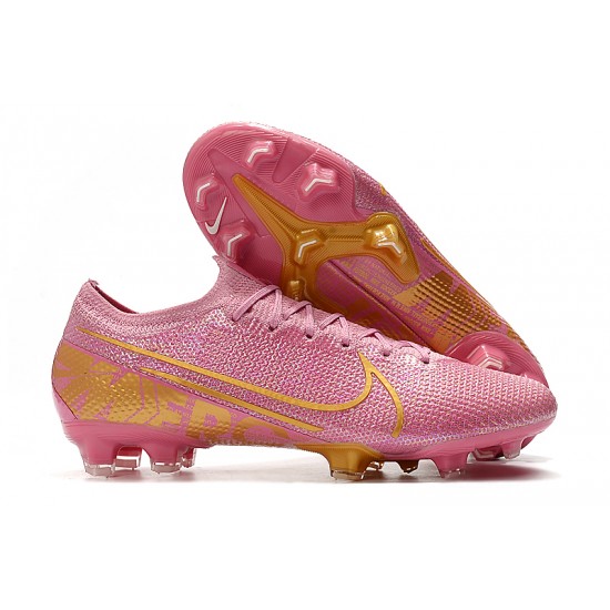 Order To Buy Nike Mercurial Vapor 13 Elite FG Pink Gold Soccer Cleats On Sale