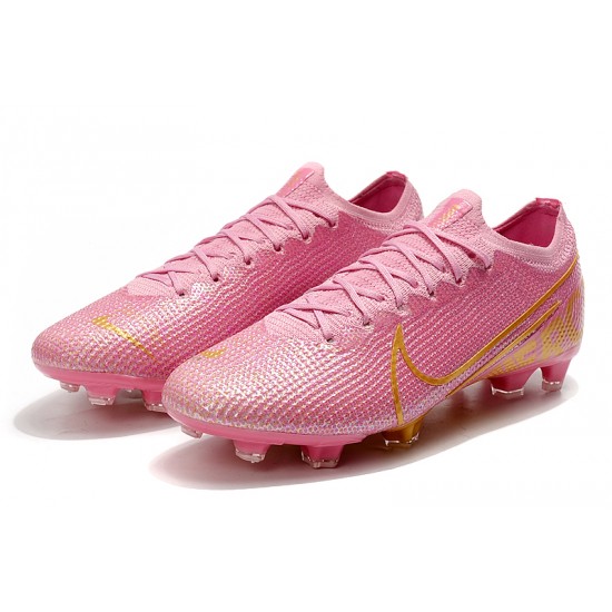 Order To Buy Nike Mercurial Vapor 13 Elite FG Pink Gold Soccer Cleats On Sale