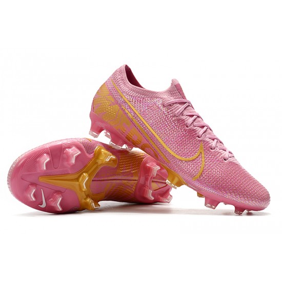 Order To Buy Nike Mercurial Vapor 13 Elite FG Pink Gold Soccer Cleats On Sale