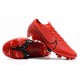 Nike Mercurial Vapor 13 Elite FG Red Black Soccer Cleats