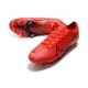 Nike Mercurial Vapor 13 Elite FG Red Black Soccer Cleats