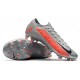 Nike Mercurial Vapor 13 Elite FG Silver Orange Black Soccer Cleats