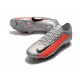 Nike Mercurial Vapor 13 Elite FG Silver Orange Black Soccer Cleats