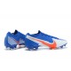 Nike Mercurial Vapor 13 Elite FG Silver Red Blue Soccer Cleats